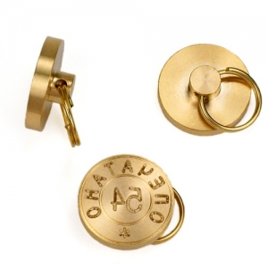 Печать для опечатывания дверей с гравировкой